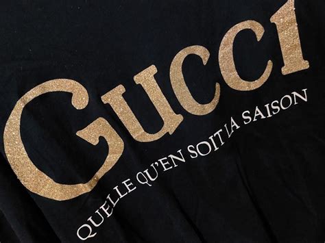 gucci quelle qu'en soit la saison meaning